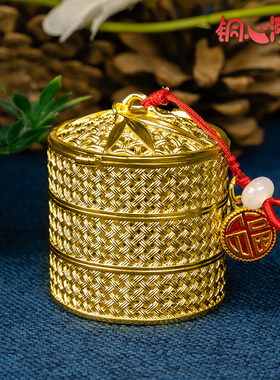 非遗《花丝蒸蒸日上》书桌书房办公室 家居装饰工艺品年度特惠