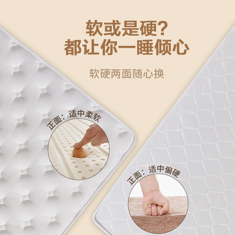 床垫厚20cm弹簧席梦思家用经济型五星级酒店硬1800×2000独立弹簧 - 图2