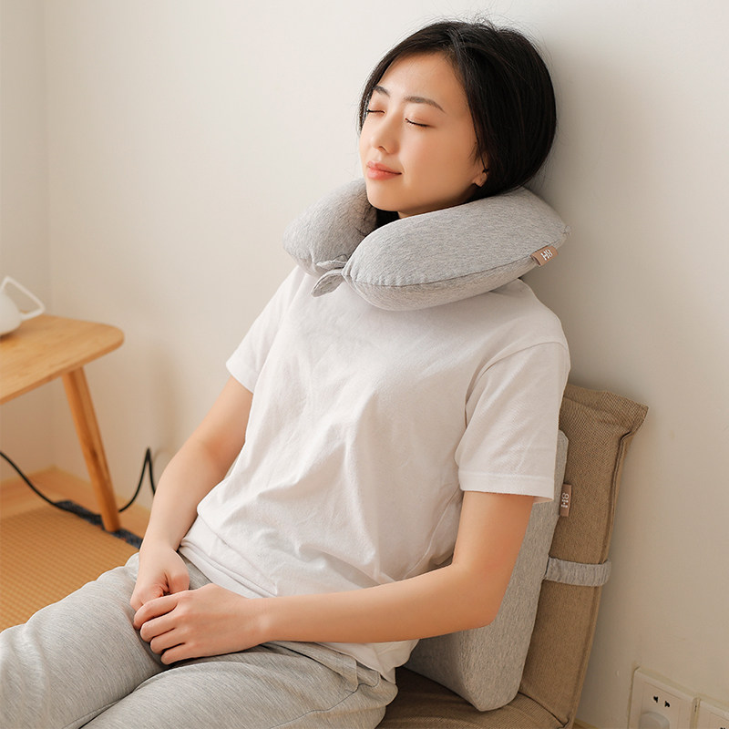 8H记忆绵U型枕多功能护颈枕飞机旅行新疆长绒棉U形头护脖头枕,淘宝优惠券,粉丝福利购,淘宝优惠卷