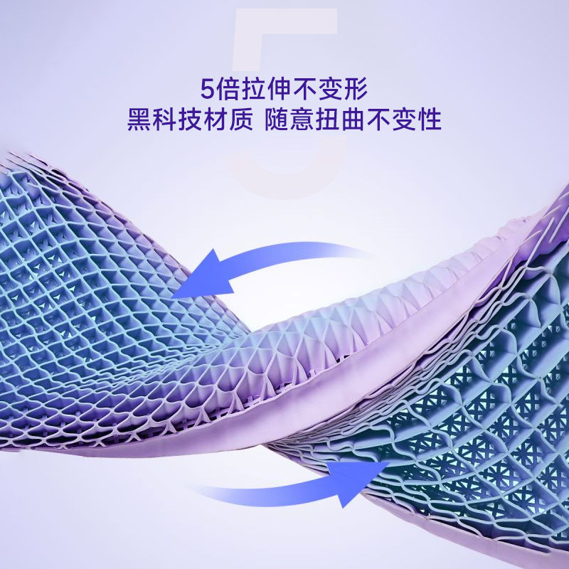 8h无压深睡tpe护颈椎波浪枕头芯 8H家居枕头/枕芯