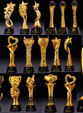 水晶树脂奖杯牌制作厂家