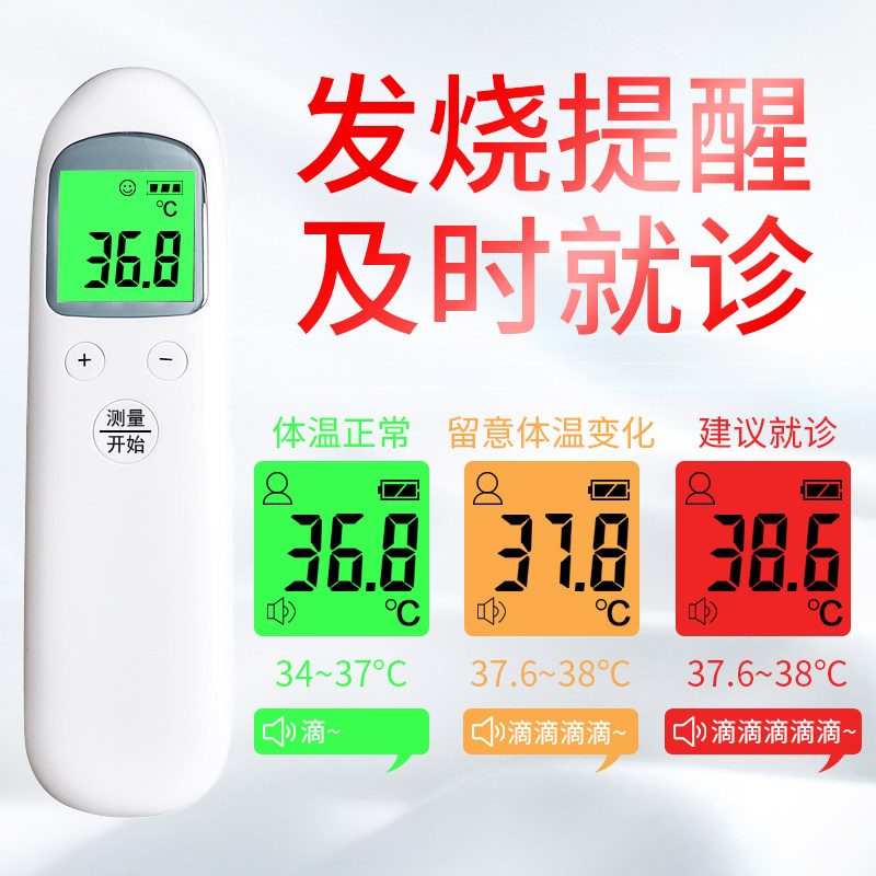 医用探热枪婴儿成人红外体温计 郗悦医疗器械体温计类