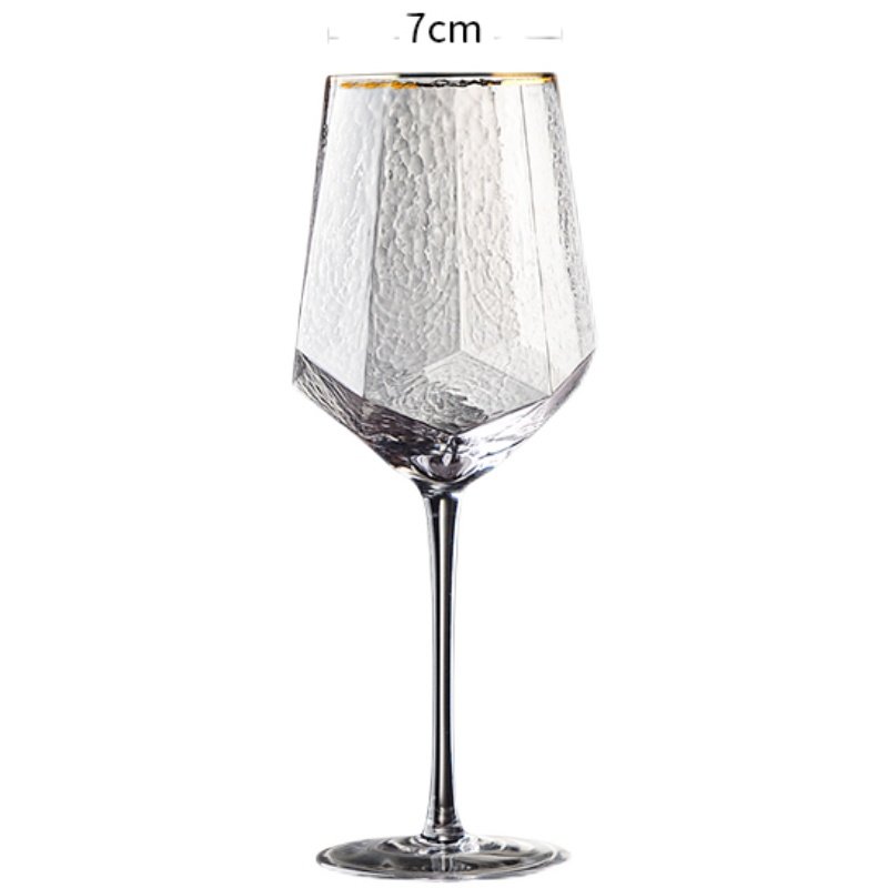 红酒杯水杯无铅创意葡萄酒杯高颜值金边高脚杯香槟杯钻石杯子礼盒,淘宝优惠券,粉丝福利购,淘宝优惠卷