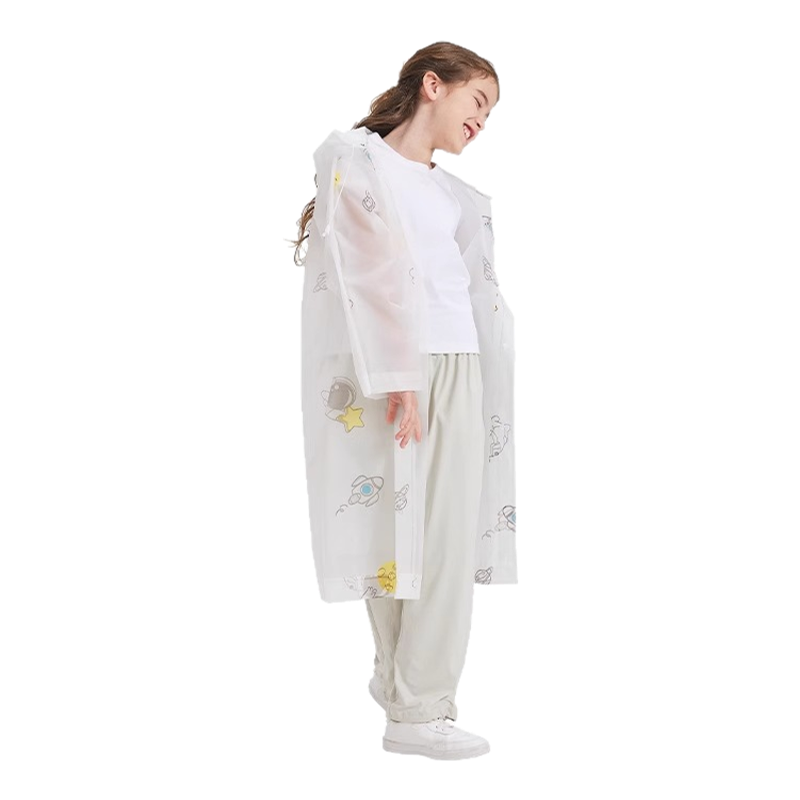 儿童雨衣男女孩长款全身防暴雨初中小学生自行车上学专用大童雨披,淘宝优惠券,粉丝福利购,淘宝优惠卷