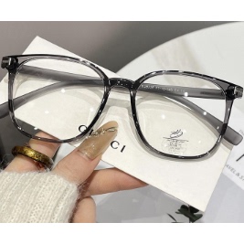 复古眼镜女素颜大框显脸小平光镜理工男防蓝光护目镜