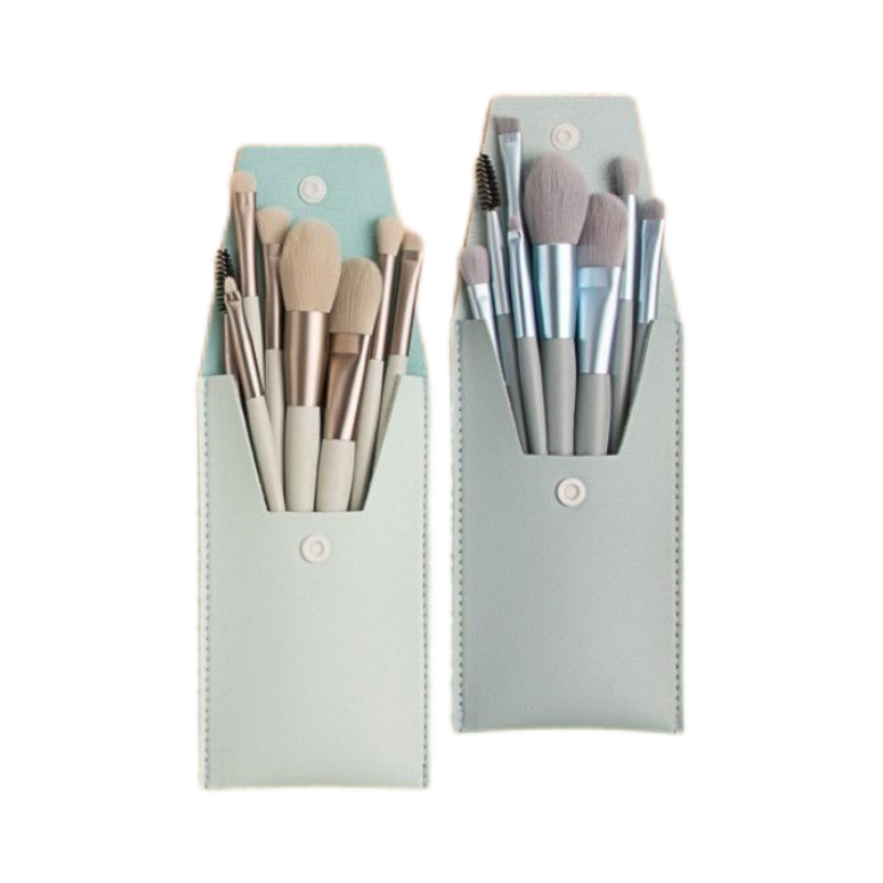 8支迷你化妆刷套装ins眼影刷腮红粉底刷新手软毛套刷便携美容工具,淘宝优惠券,粉丝福利购,淘宝优惠卷