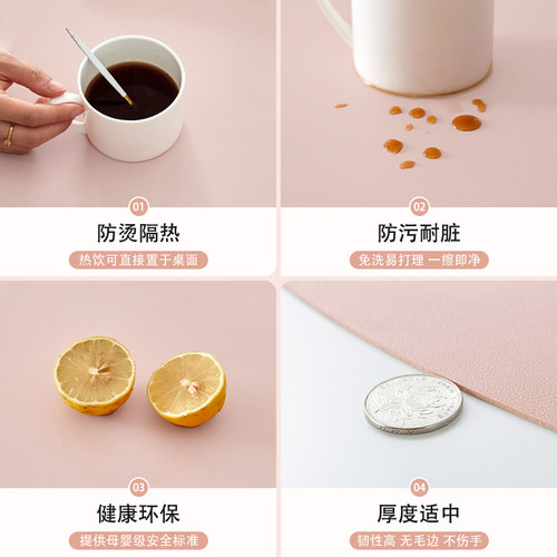 电脑桌垫超大号鼠标垫办公室儿童小学生书桌写字台保护垫子可定制 - 图2