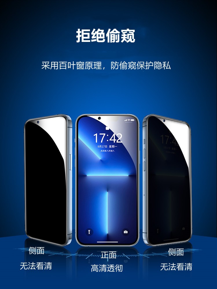 昌想 适用LG V60 ThinQ防窥水凝膜lgv60手机保护膜LM-V600防偷窥保护隐私A001LG前后软贴模LMV600VML防指纹5G