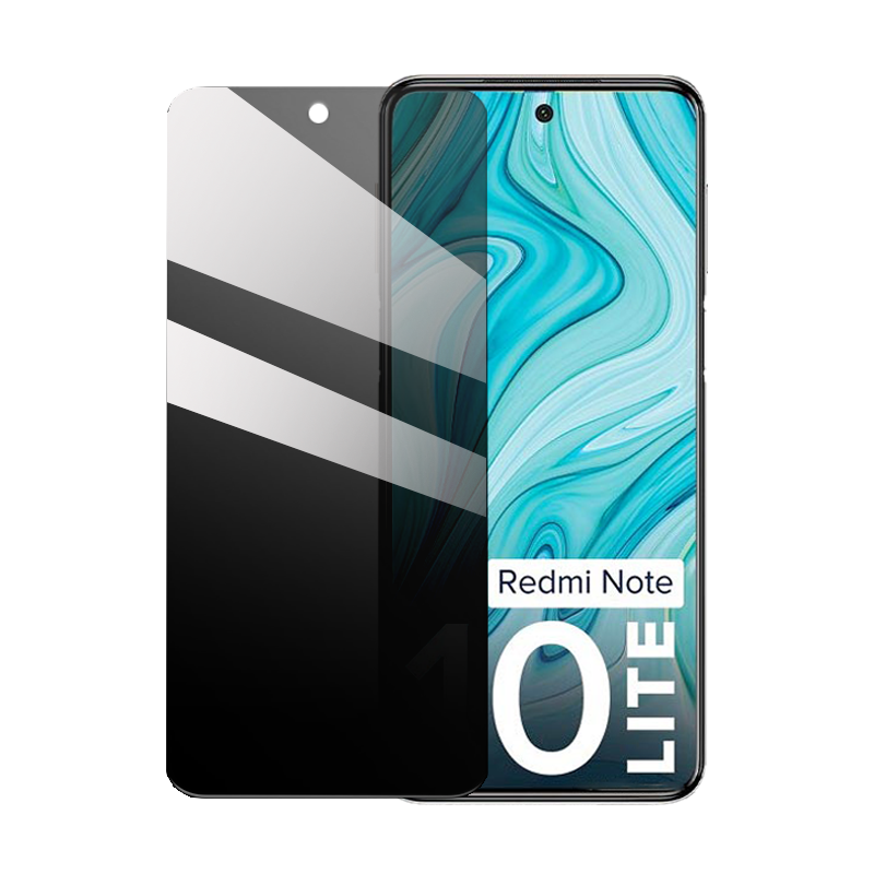 昌想 适用红米note10pro防窥膜Redmi Note10promax钢化膜note10lite手机膜5G版全玻璃防爆贴模抗指纹屏幕保护 - 图3