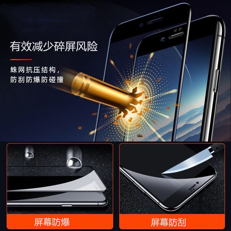 昌想适用小米cc9钢化膜xiaomicc9手机膜全屏覆盖M1904F3BT高清BC防爆玻璃模F3B抗指纹贴膜A3lite屏幕保护膜-图2