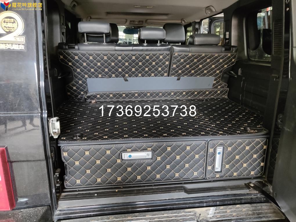 新款BJ40plus北京80改装天盛车床魔盒40L后备箱40C尾箱储物箱抽屉-图3