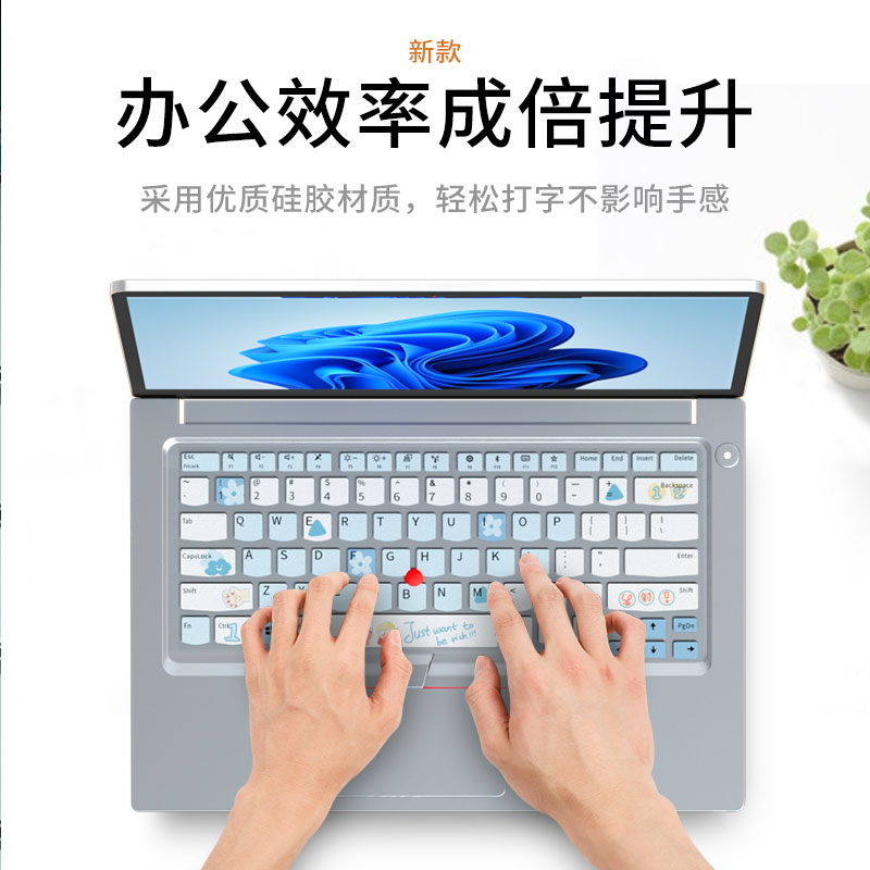 适用联想ThinkPad键盘膜E14neo电脑X1 Carbon笔记本2023款X13T14-图3