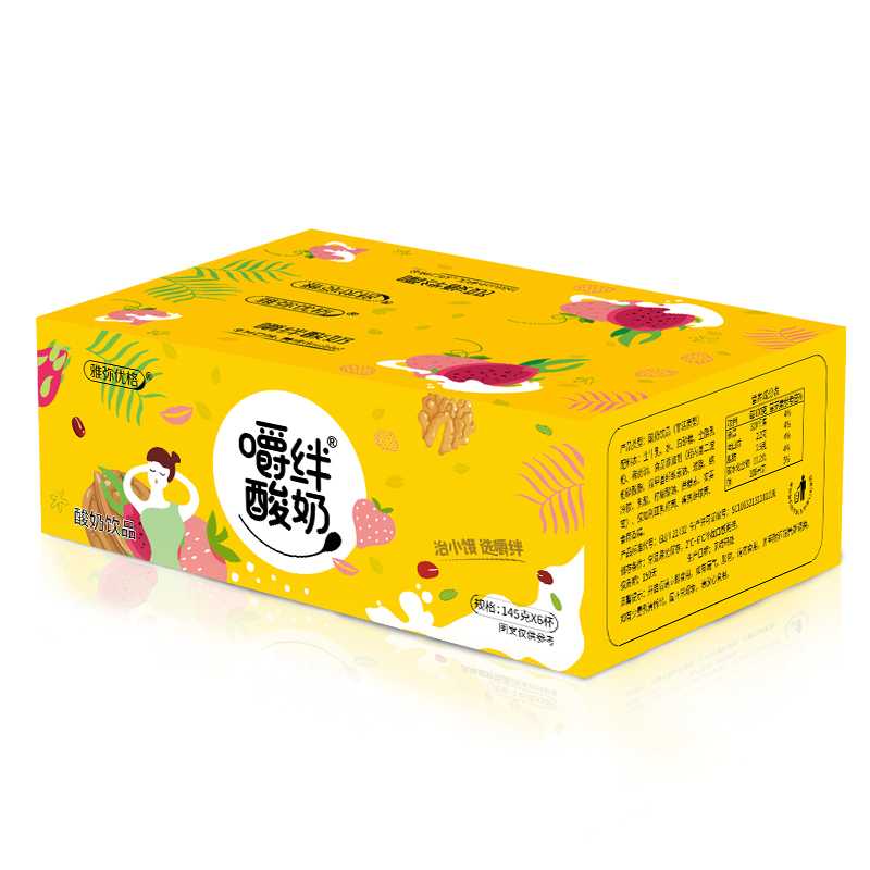 雅弥优格嚼绊酸奶12杯代餐食品早餐晚餐嚼拌零食孕妇营养搅拌即食