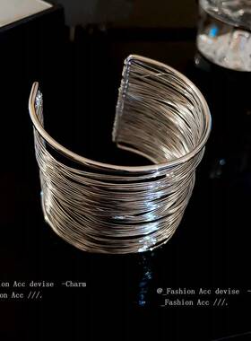 欧美手镯小众时尚轻奢精致夸张