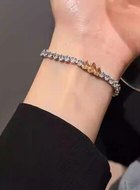 水滴手链简约锆石轻奢