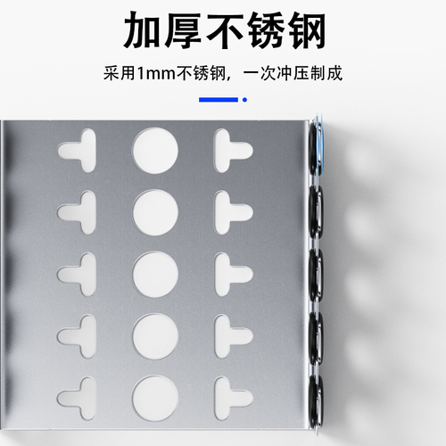 不锈钢电话科龙架100对配线架支架背架50对语音模块3020克隆底座