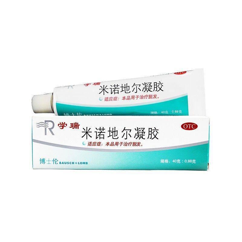 博士伦学瑞40g脱发米诺地尔凝胶 易丰大药房白发脱发