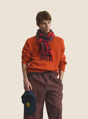 【3期免息】Johnstons of Elgin 羊毛丝绸混纺围巾2026秋冬新品