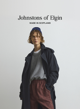 【3期免息】Johnstons of Elgin 羊绒丝绸混纺针织帽2026秋冬新品