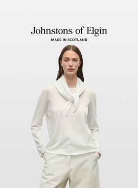 【3期免息】Johnstons of Elgin 羊绒三角巾头巾礼盒2026秋冬新品