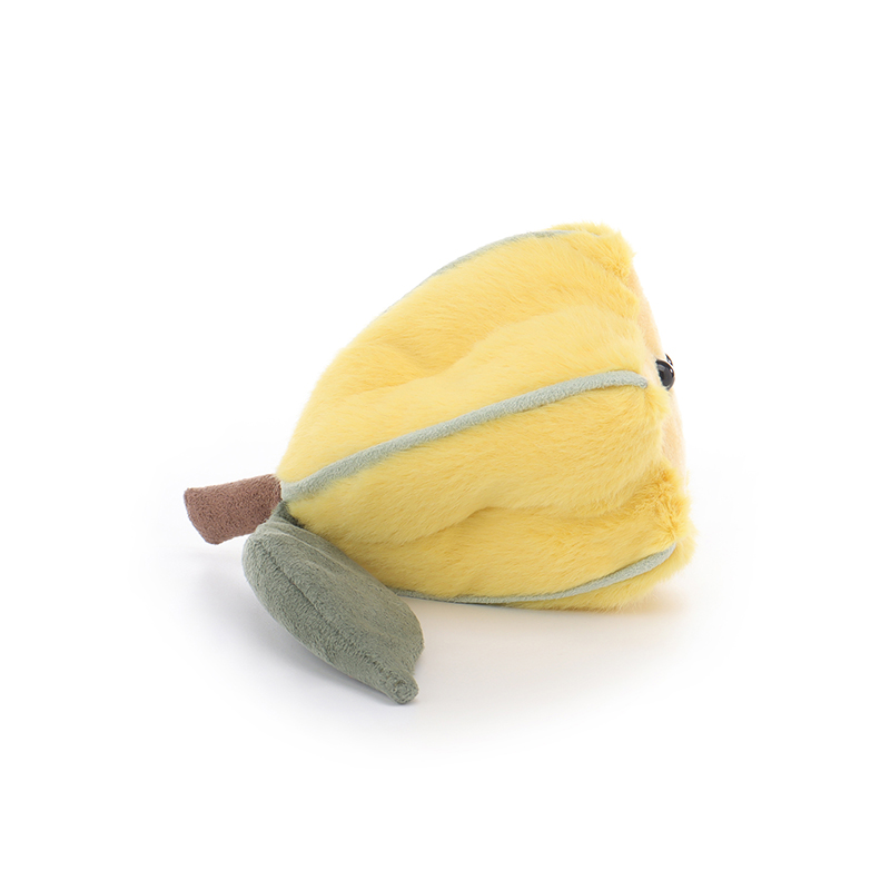 瑞可羊鲜美杨桃食物毛绒玩具可爱宝宝儿童生日礼物食物玩偶公仔 - 图2