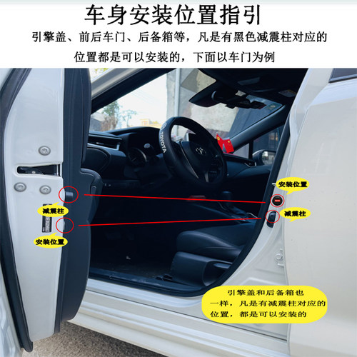 适用于奇瑞瑞虎8plus5X3X艾瑞泽5plusGX车门减震垫片胶条异响加厚 - 图2