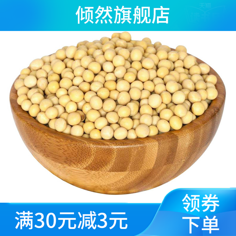 新款5斤新小黄豆发豆芽发芽豆子 倾然黄豆