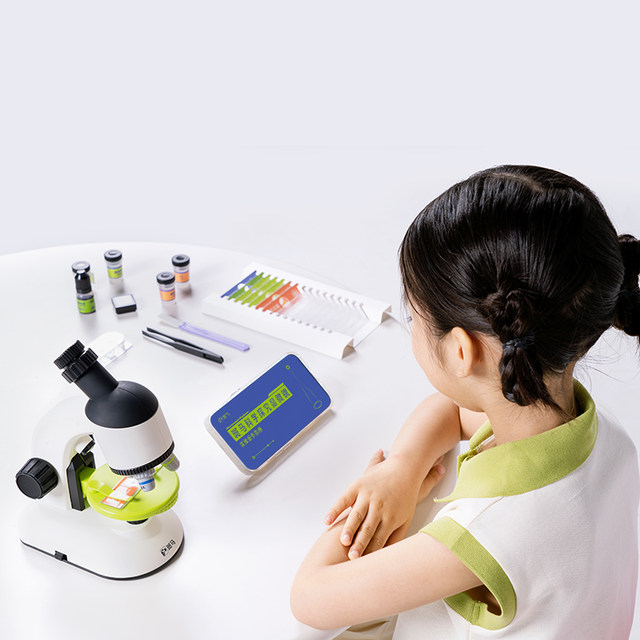 Zebra Scientific Exploration Microscope Specimens Optical Microscope High Definition Magnification ວິທະຍາສາດ Enlightenment ອາຍຸ 6-12 ປີ
