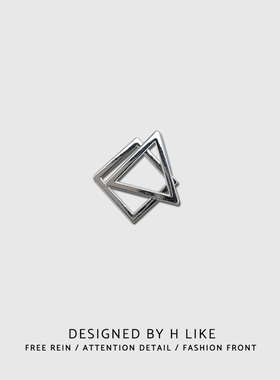 项链几何潮男嘻哈街头韩风女