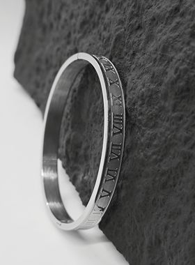 男生女生手镯手链钛钢潮流冷淡风