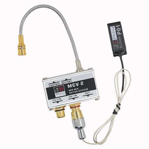 沐铃MCV1/2/3民谣古典木吉他拾音器麦克风压电贴片音孔卡宏鼓指弹 - 图2