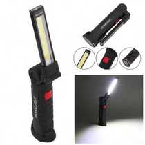 Portable COB LED Foldable WorkLights Flashlight Rechargeable
