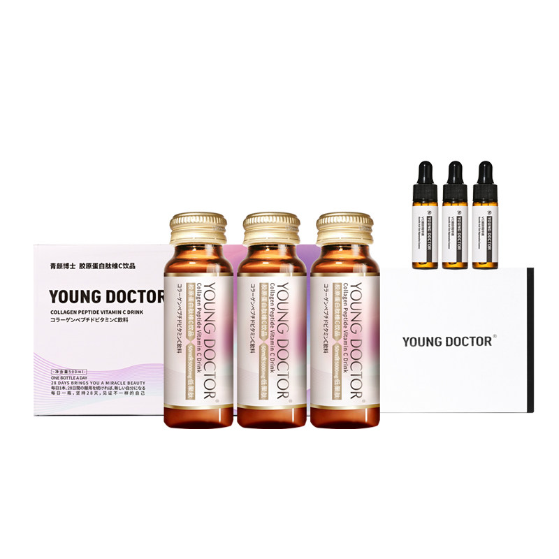 青颜博士胶原蛋白肽3个月*口服液 youngdoctor胶原蛋白
