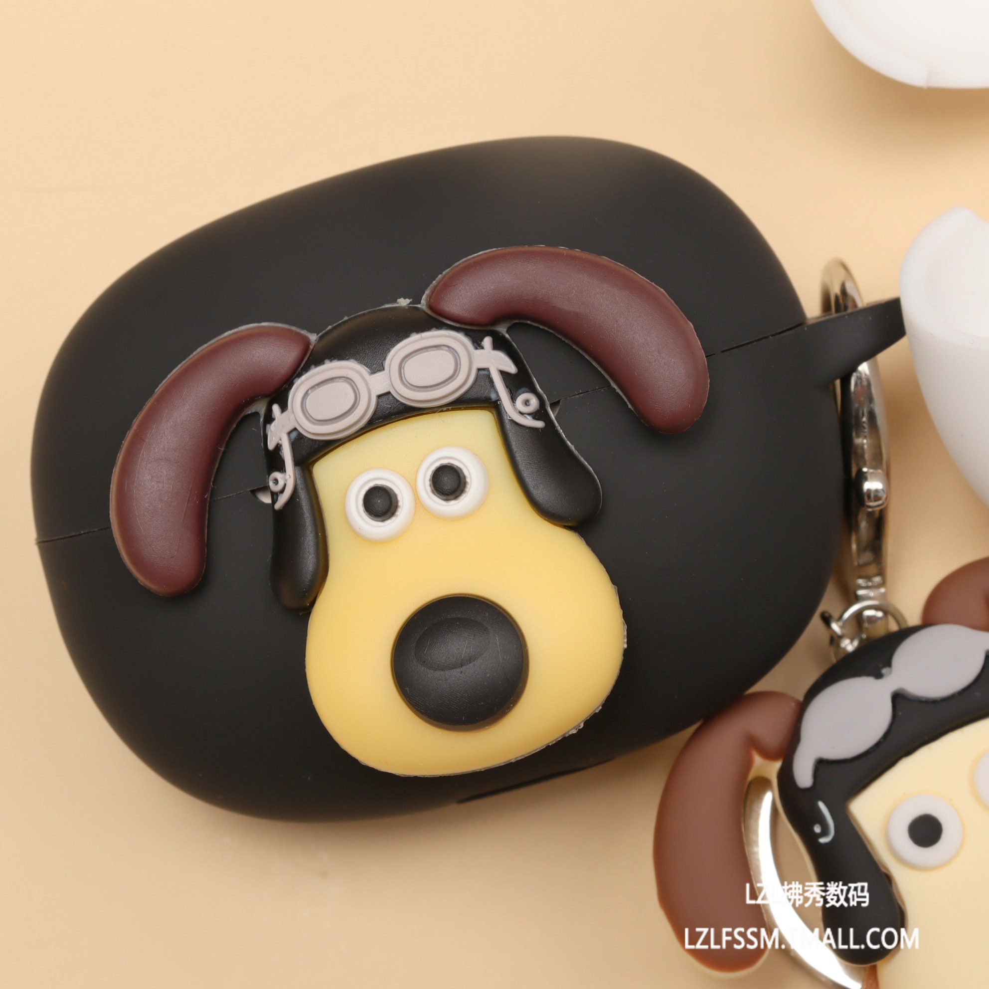 适用BASEUS/倍思Inspire XC1耳夹式无线蓝牙耳机保护套创意可爱情侣卡通倍思Inspire XP1一体式连体硅胶软壳 - 图0