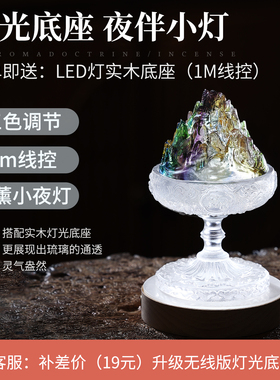 青玉幻境琉璃炉香炉家用室内熏香