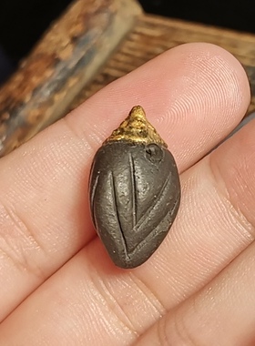 藏式文玩小年分小魔笛随身擦擦 佛珠配饰挂件测挂滴溜吊坠塔山形