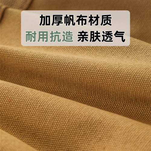 手提袋结实耐用帆布收纳袋大容量搬家打包袋宿舍衣服棉被整理袋子 - 图2