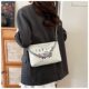 Embroidered new cat crossbody bag 2025 shoulder bag spring and summer casual outing commuting tote bag versatile portable