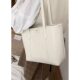 Versatile large-capacity commuter bag for women 2025 new trendy Korean tote bag high-end foreign style shoulder bag