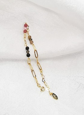 原创设计风水晶手链送生日礼物