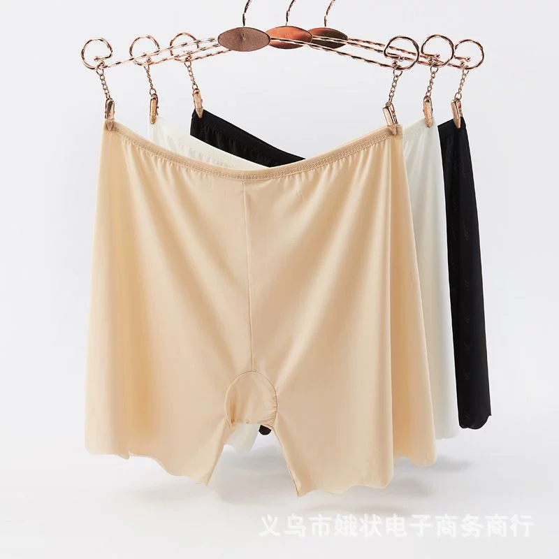 Silk safe trousers, summer protective underware, thin shorts, leggings