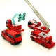 Alloy model Domeka fire command vehicle