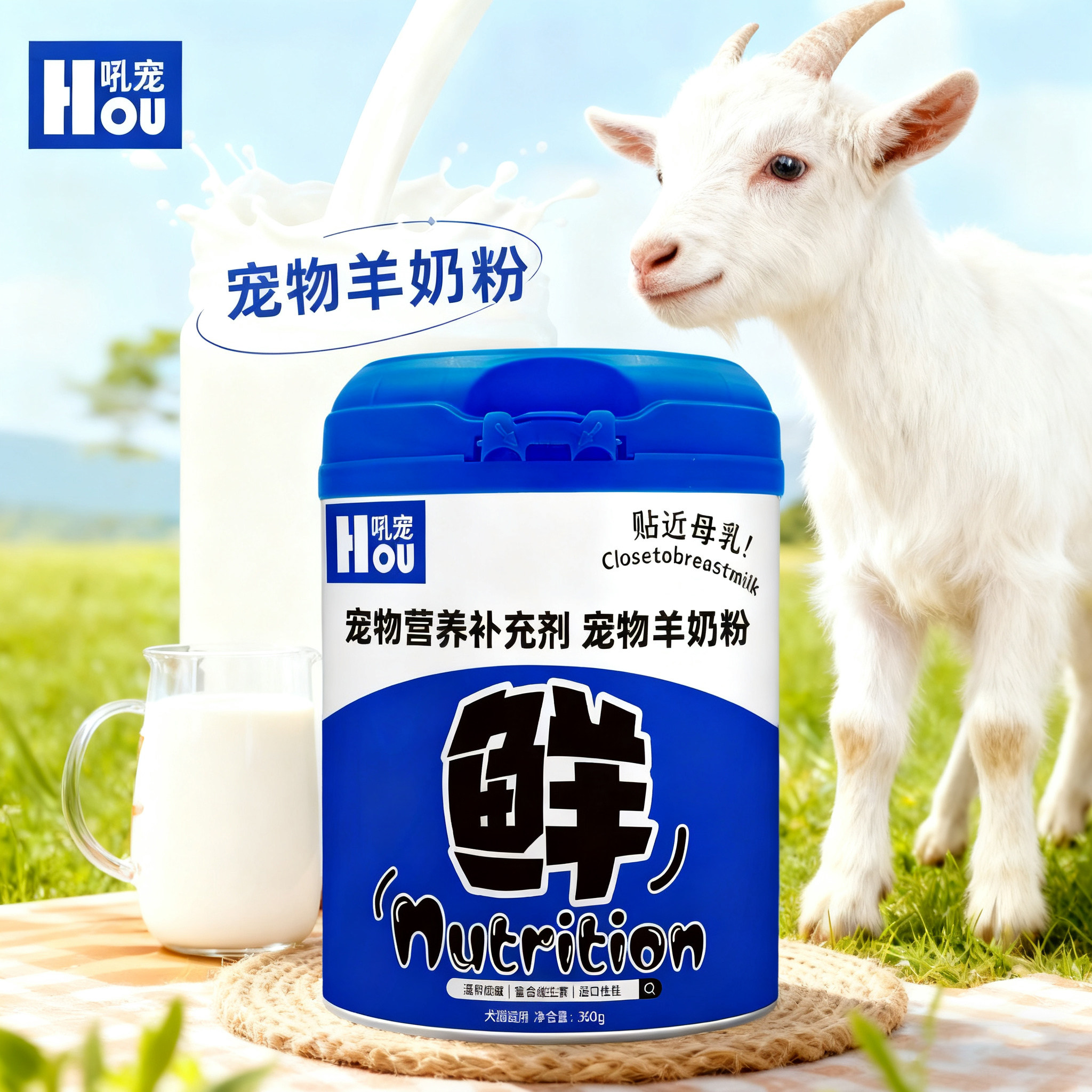 萨摩耶专用狗狗羊奶粉幼犬刚出生小狗喝的奶粉补充营养狗妈妈怀孕,淘宝优惠券,粉丝福利购,淘宝优惠卷