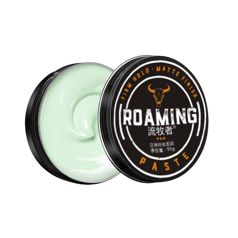 流牧者女士蓬松定型膏短发保湿发胶 roaming流牧者头发造型