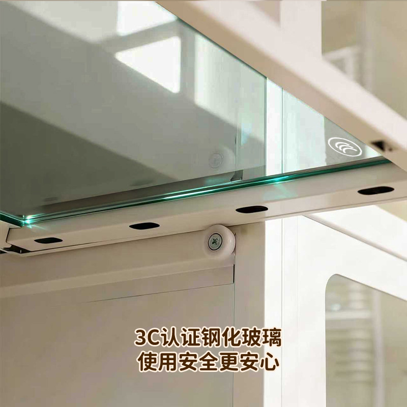 豫正玻璃门藏书柜痛柜家用现代简约书籍馆多层落地钢制图书收纳柜,淘宝优惠券,粉丝福利购,淘宝优惠卷