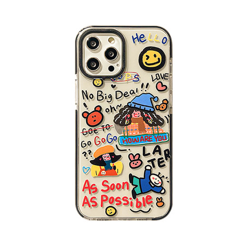 benefit潮牌帽子女生17pro16适用iphone15promax苹果13手机壳14promax新12套11艺术xsmax透明xr硅胶8plus防摔 - 图3