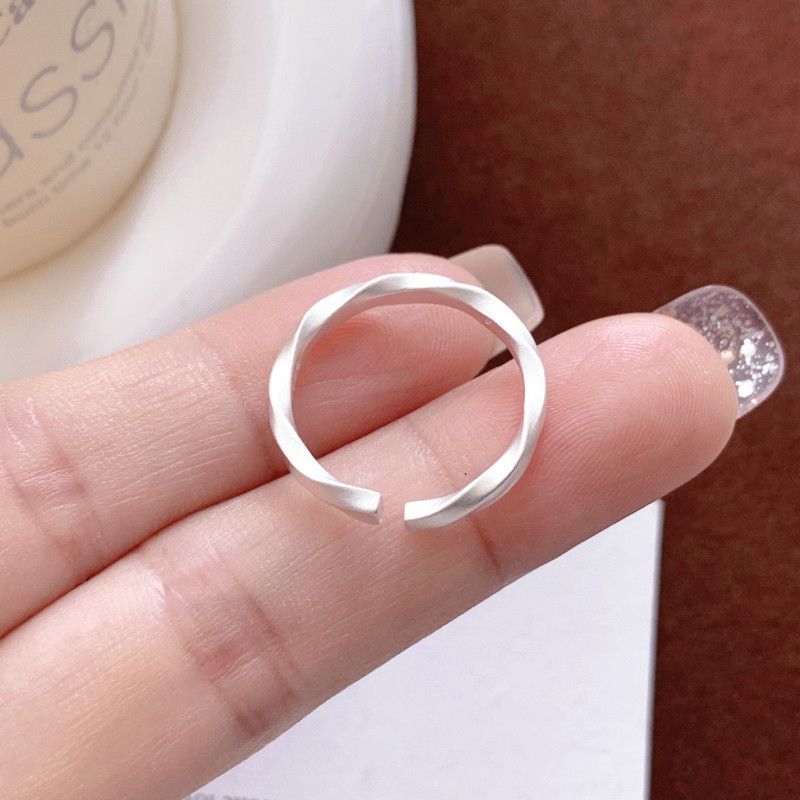 French thread ring sterling silver luxury cool jewelry