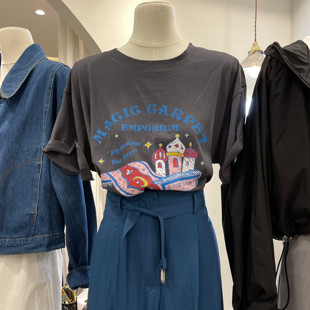 Extra large size 300Jin Jin equals 0.5kg fun cartoon print short-sleeved T-shirt