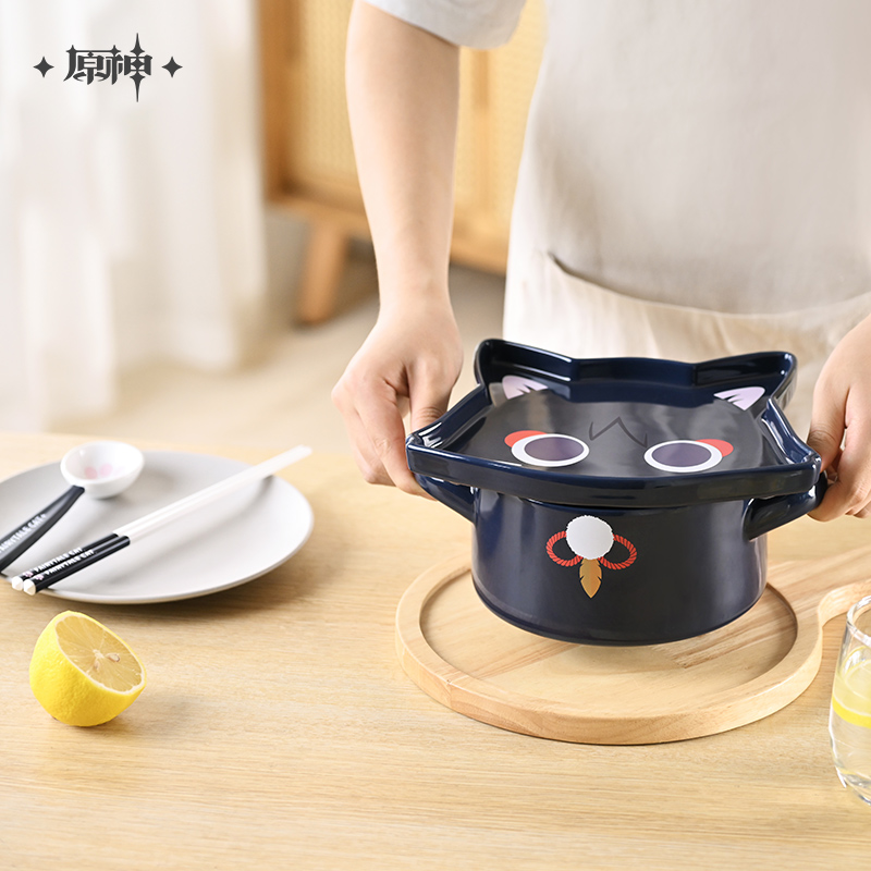 【原神官方】流浪者·童话猫居家系列 陶瓷餐具套装 Genshin - 图2