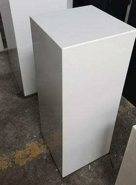 电视机旁边轻奢风大理石底座定制